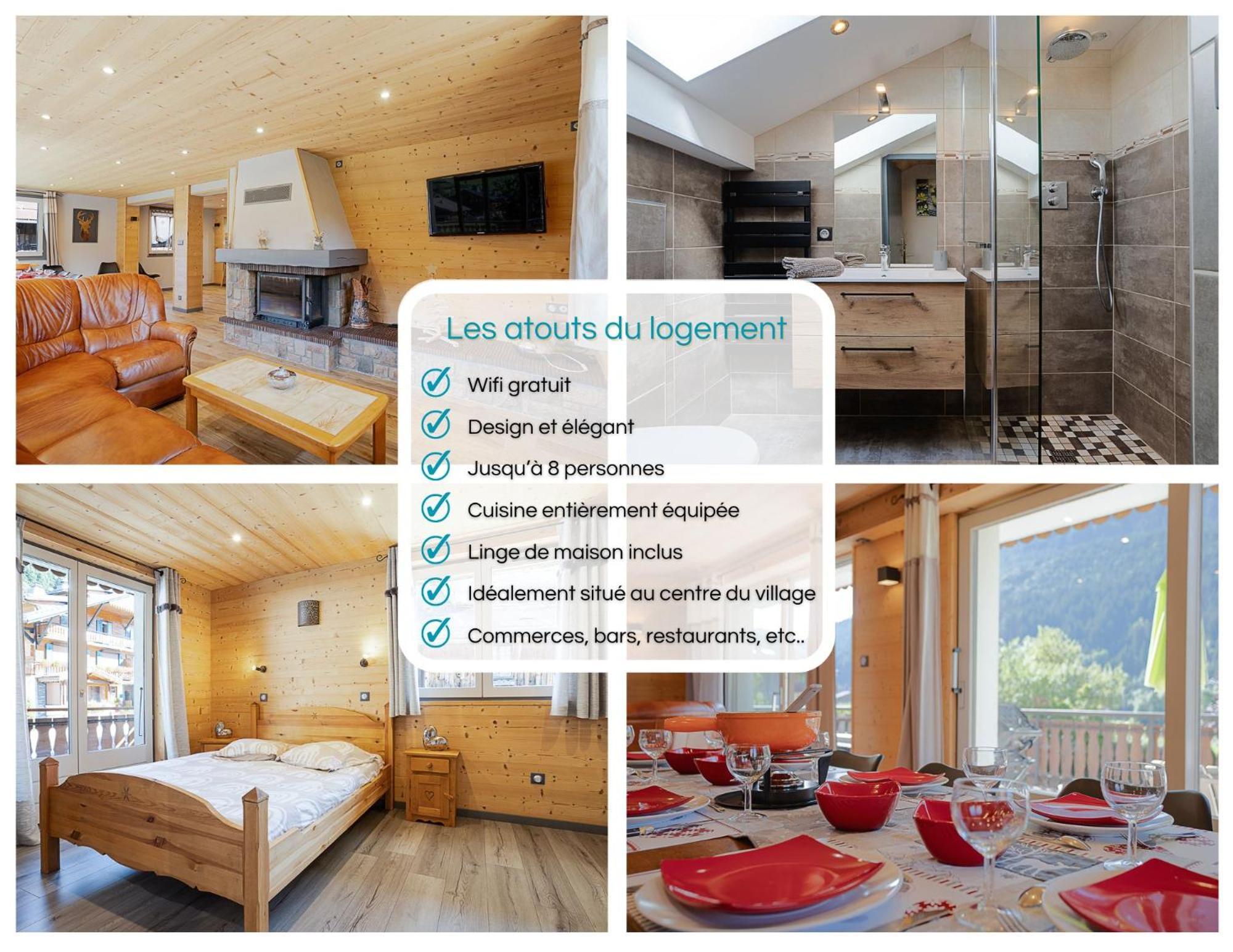 Chalet Les 4 Saisons - Ski, Parking Et Jardin Abondance Exteriér fotografie
