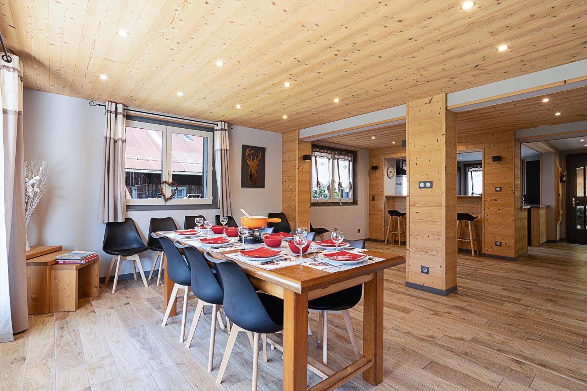 Chalet Les 4 Saisons - Ski, Parking Et Jardin Abondance Exteriér fotografie